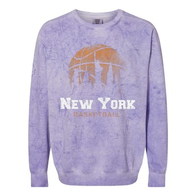 New York City Basketball New York Colorblast Crewneck Sweatshirt