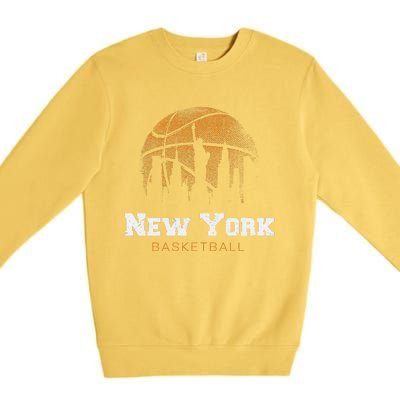 New York City Basketball New York Premium Crewneck Sweatshirt