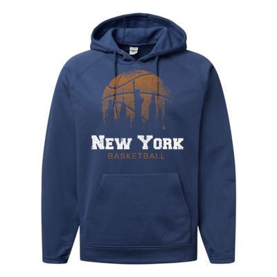 New York City Basketball New York Performance Fleece Hoodie