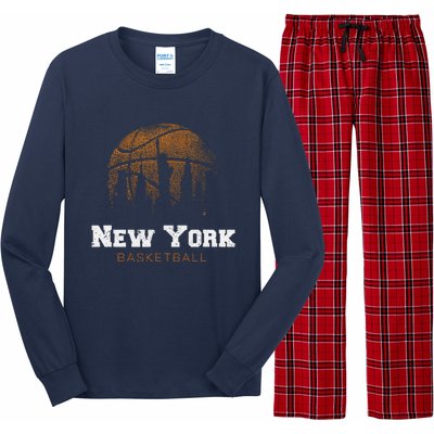 New York City Basketball New York Long Sleeve Pajama Set