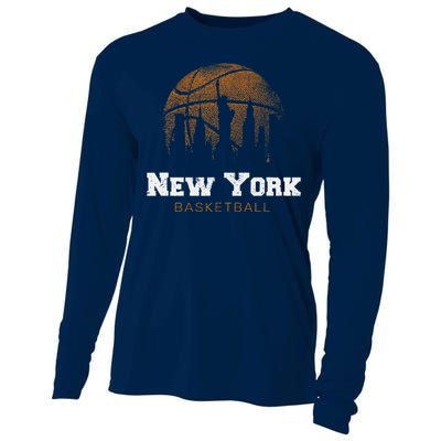 New York City Basketball New York Cooling Performance Long Sleeve Crew