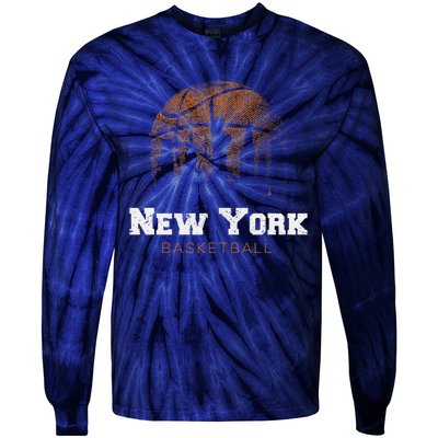 New York City Basketball New York Tie-Dye Long Sleeve Shirt