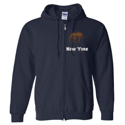 New York City Basketball New York Full Zip Hoodie