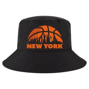 New York City Skyline Basketball Cool Comfort Performance Bucket Hat