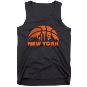 New York City Skyline Basketball Tank Top