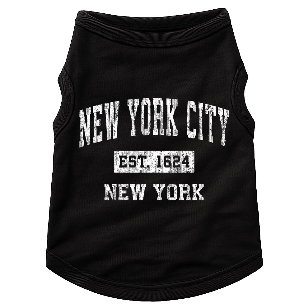 New York City New York Ny Vintage Sports Doggie Tank