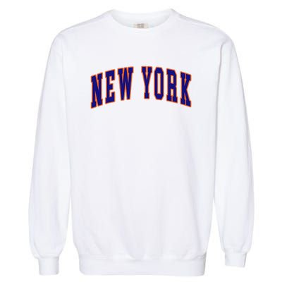 New York City Text Garment-Dyed Sweatshirt