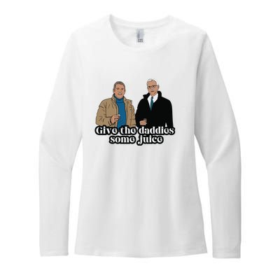 New YearS Eve Give The Daddies Some Juice Womens CVC Long Sleeve Shirt