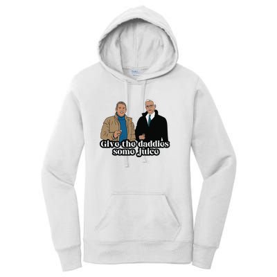 New YearS Eve Give The Daddies Some Juice Women's Pullover Hoodie