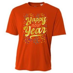 New Years Eve Party Supplies Nye 2024 Happy New Year Gift Cooling Performance Crew T-Shirt