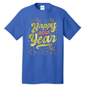 New Years Eve Party Supplies Nye 2024 Happy New Year Gift Tall T-Shirt