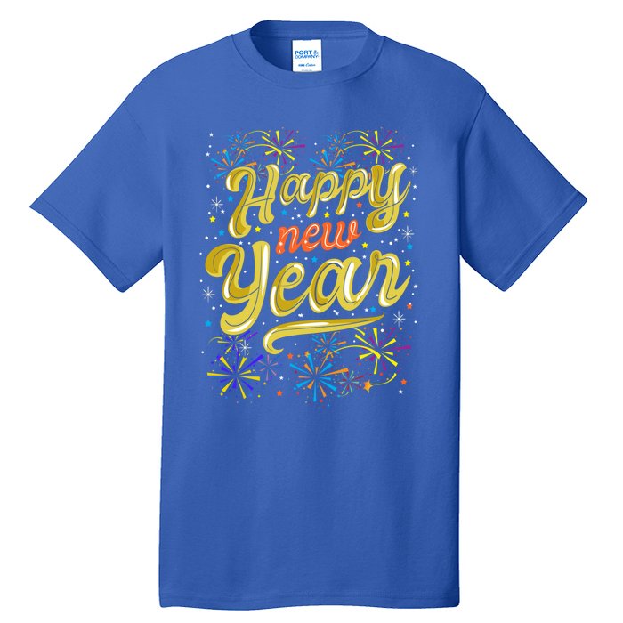 New Years Eve Party Supplies Nye 2024 Happy New Year Gift Tall T-Shirt