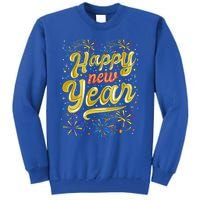 New Years Eve Party Supplies Nye 2024 Happy New Year Gift Tall Sweatshirt