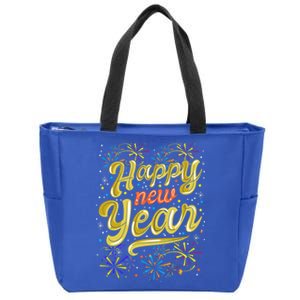 New Years Eve Party Supplies Nye 2024 Happy New Year Gift Zip Tote Bag