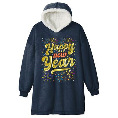 New Years Eve Party Supplies Nye 2024 Happy New Year Gift Hooded Wearable Blanket