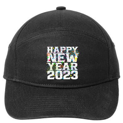 New Years Eve Party Supplies Happy New Year Funny 7-Panel Snapback Hat