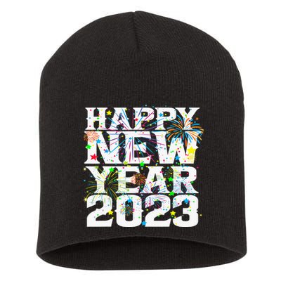 New Years Eve Party Supplies Happy New Year Funny Short Acrylic Beanie