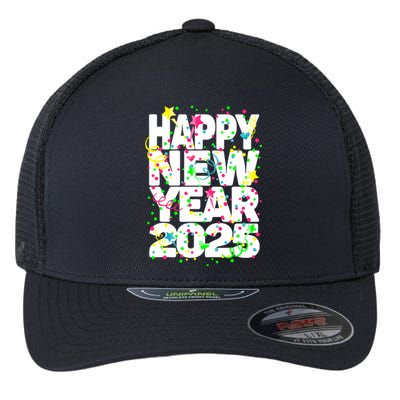 New Years Eve Party Supplies Nye 2025 Happy New Year Flexfit Unipanel Trucker Cap