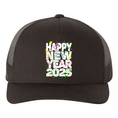 New Years Eve Party Supplies Nye 2025 Happy New Year Yupoong Adult 5-Panel Trucker Hat