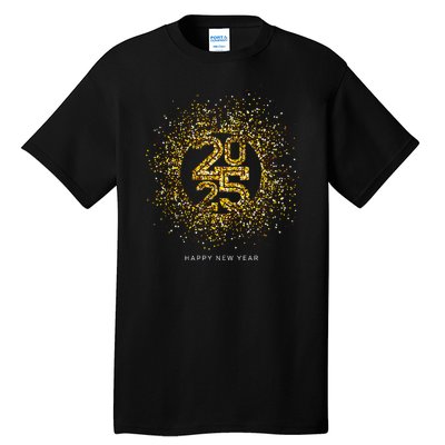 New Years Eve Party Supplies Nye 2025 Happy New Year Tall T-Shirt