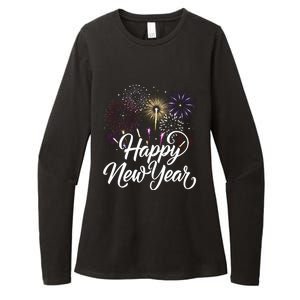 New Years Eve Party Supplies Nye 2024 Happy New Year Womens CVC Long Sleeve Shirt