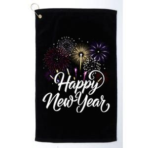 New Years Eve Party Supplies Nye 2024 Happy New Year Platinum Collection Golf Towel