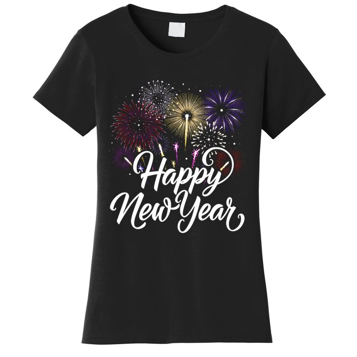 New Years Eve Party Supplies Nye 2024 Happy New Year Women's T-Shirt