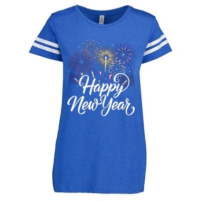 New Years Eve Party Supplies Nye 2024 Happy New Year Enza Ladies Jersey Football T-Shirt