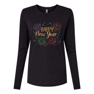 New Years Eve Party Supplies Happy New Year 2022 Great Gift Womens Cotton Relaxed Long Sleeve T-Shirt