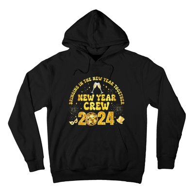 New Years Eve Party Supplies 2024 Happy New Year Fireworks   Hoodie