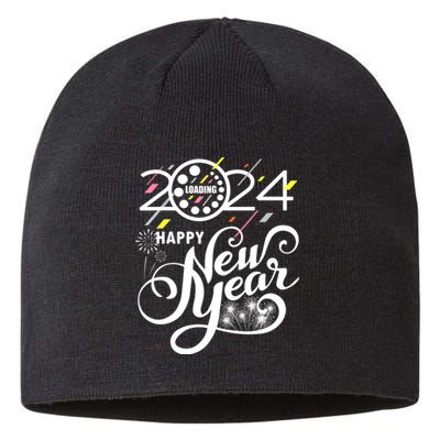 New Years Eve Party Supplies 2024 Happy New Year Fireworks Sustainable Beanie