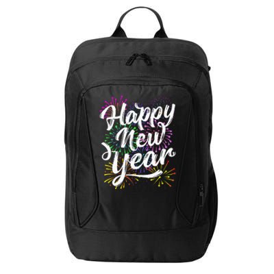 New Years Eve Party Supplies 2024 Happy New Year Fireworks  City Backpack