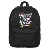 New Years Eve Party Supplies 2024 Happy New Year Fireworks  16 in Basic Backpack