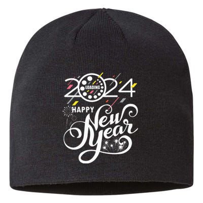 New Years Eve Party Supplies 2024 Happy New Year Fireworks Sustainable Beanie