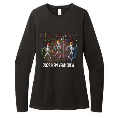 New Years Eve Crew Skeleton Nurse Medical Radiology Ortho Er Great Gift Womens CVC Long Sleeve Shirt