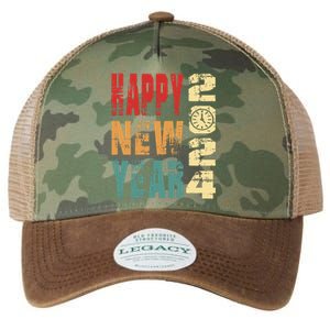 New Years Eve Party Happy new years 2024 Legacy Tie Dye Trucker Hat