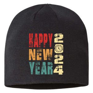 New Years Eve Party Happy new years 2024 Sustainable Beanie