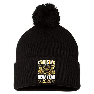 New Years Eve Party Cruising Into 2025 Favors Family Holiday Gift Pom Pom 12in Knit Beanie