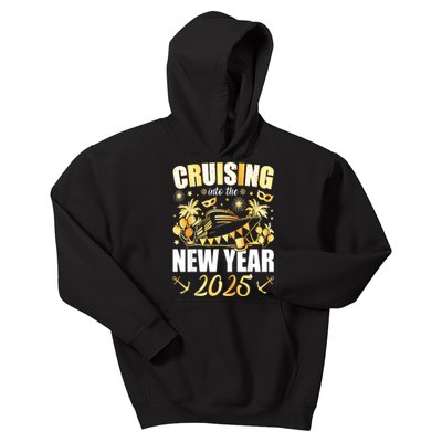 New Years Eve Party Cruising Into 2025 Favors Family Holiday Gift Kids Hoodie