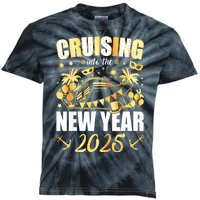 New Years Eve Party Cruising Into 2025 Favors Family Holiday Gift Kids Tie-Dye T-Shirt