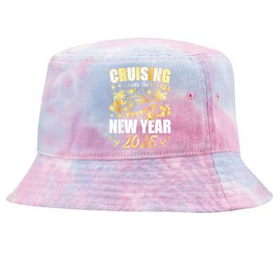 New Years Eve Party Cruising Into 2025 Favors Family Holiday Gift Tie-Dyed Bucket Hat