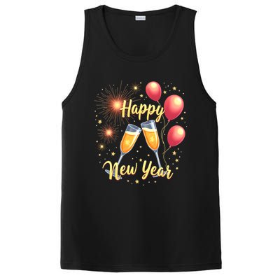 New Years Eve Happy New Year Party Supplies Fireworks Gift PosiCharge Competitor Tank