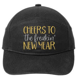 New Years Eve For Funny Happy New Year Party 7-Panel Snapback Hat