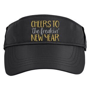 New Years Eve For Funny Happy New Year Party Adult Drive Performance Visor