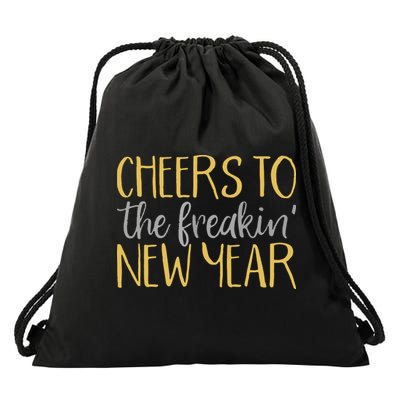 New Years Eve For Funny Happy New Year Party Drawstring Bag