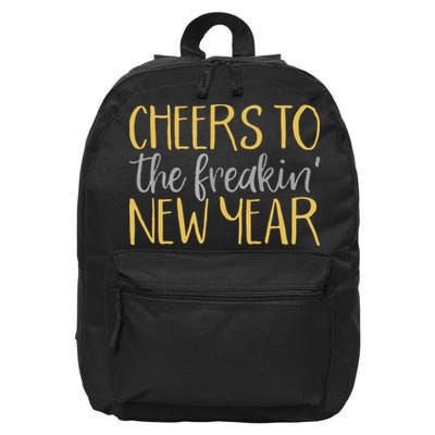 New Years Eve For Funny Happy New Year Party 16 in Basic Backpack