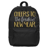 New Years Eve For Funny Happy New Year Party 16 in Basic Backpack
