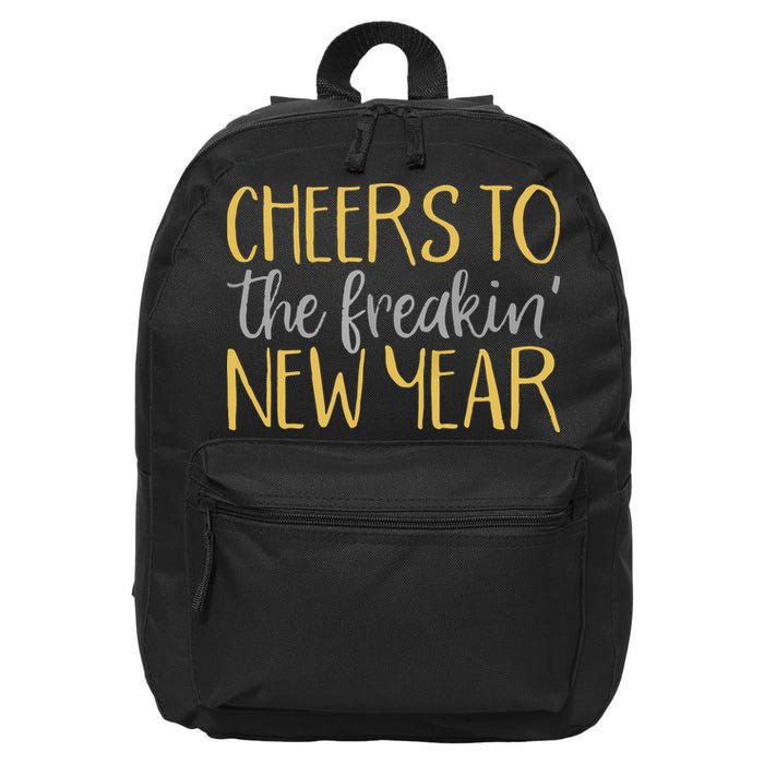New Years Eve For Funny Happy New Year Party 16 in Basic Backpack