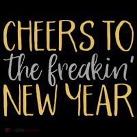 New Years Eve For Funny Happy New Year Party Womens T-Shirt