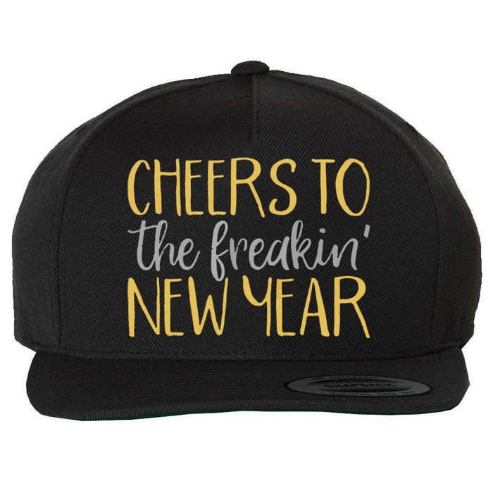 New Years Eve For Funny Happy New Year Party Wool Snapback Cap